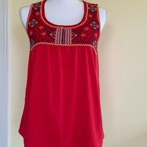 Skies are Blue Embroidered Top